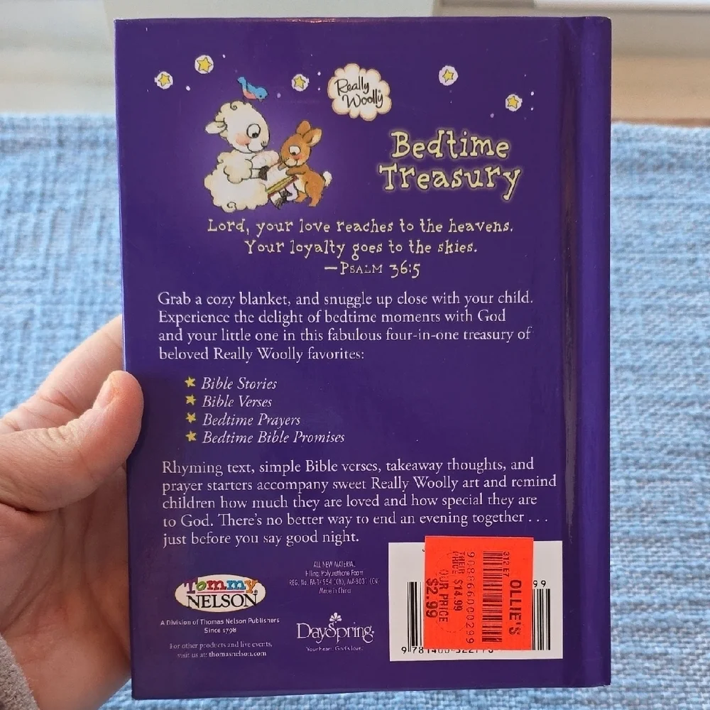 Bedtime Treasury Book - Purple